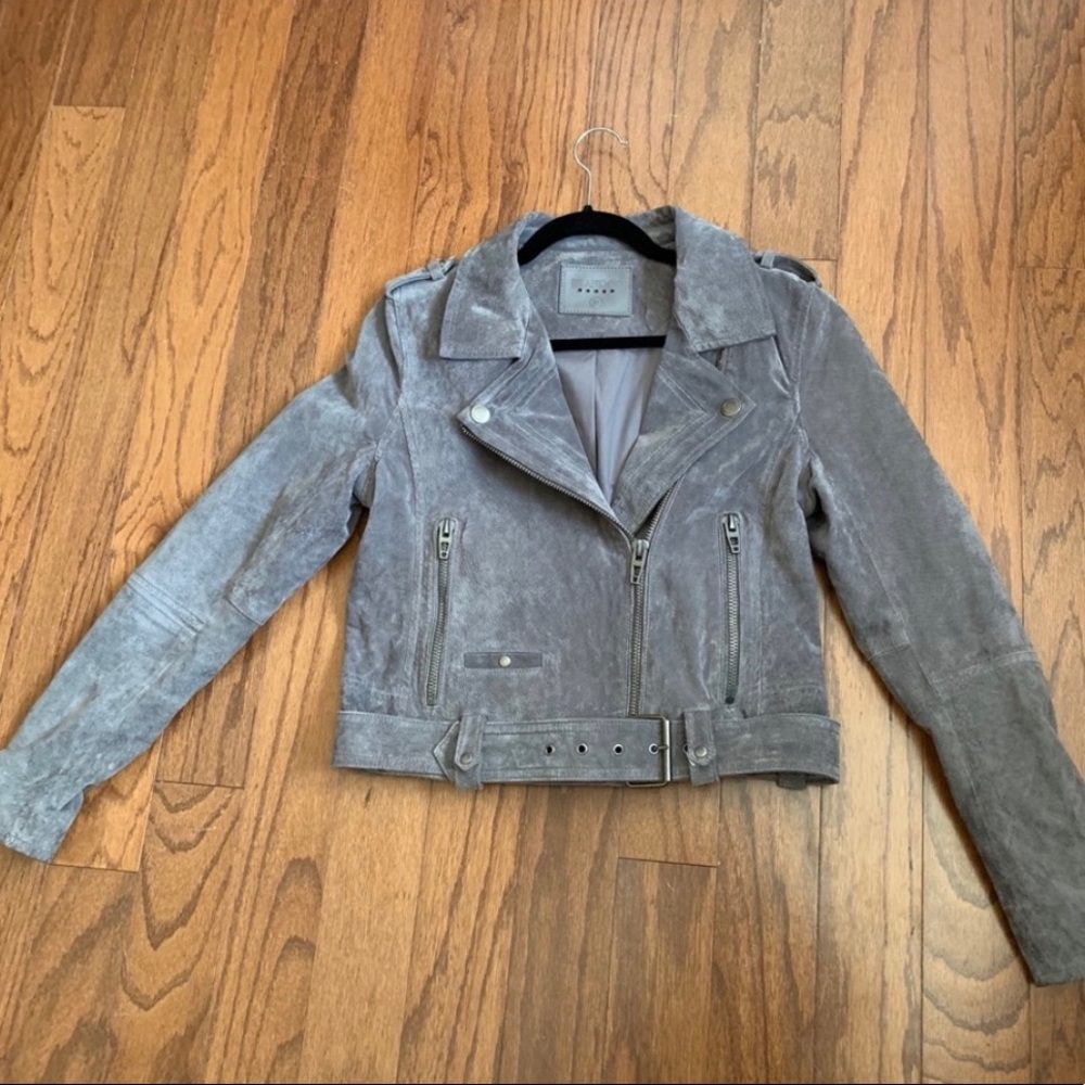 Blank NYC Suede Moto Jacket